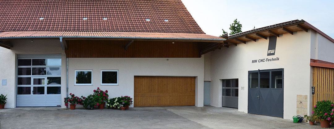 Firmengebäude der MW CNC-Technik in Fremdingen