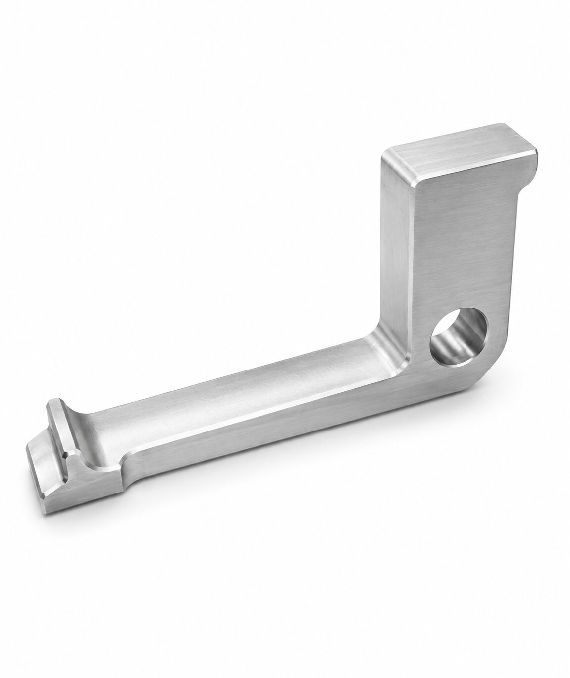 Gefräster Winkelhebel aus Aluminium