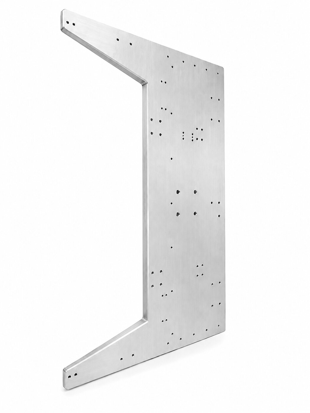 Gefräster Konsolenwinkel mit Bohrbild